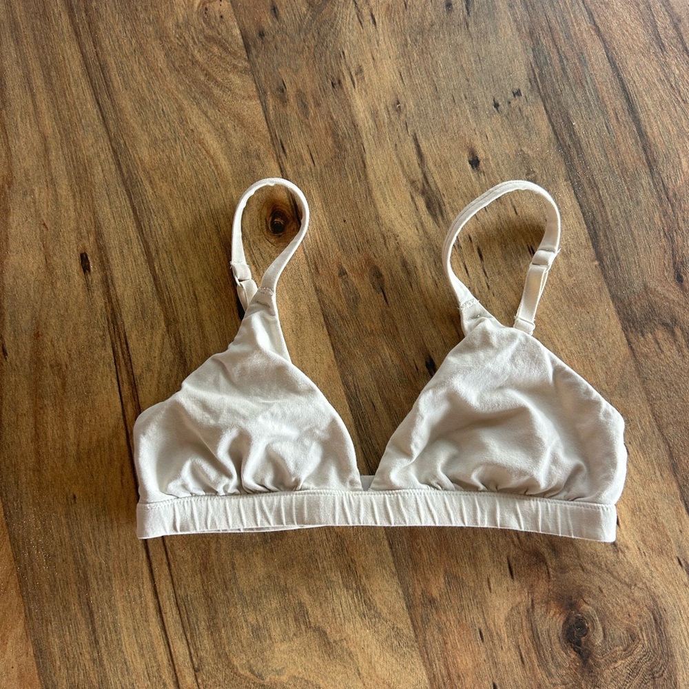 Skims Women's Cream Bralette